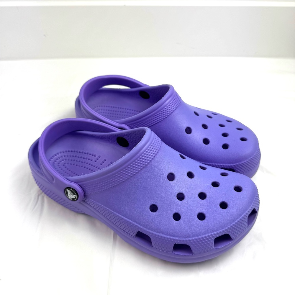 Purple CROCS Womens size 8
